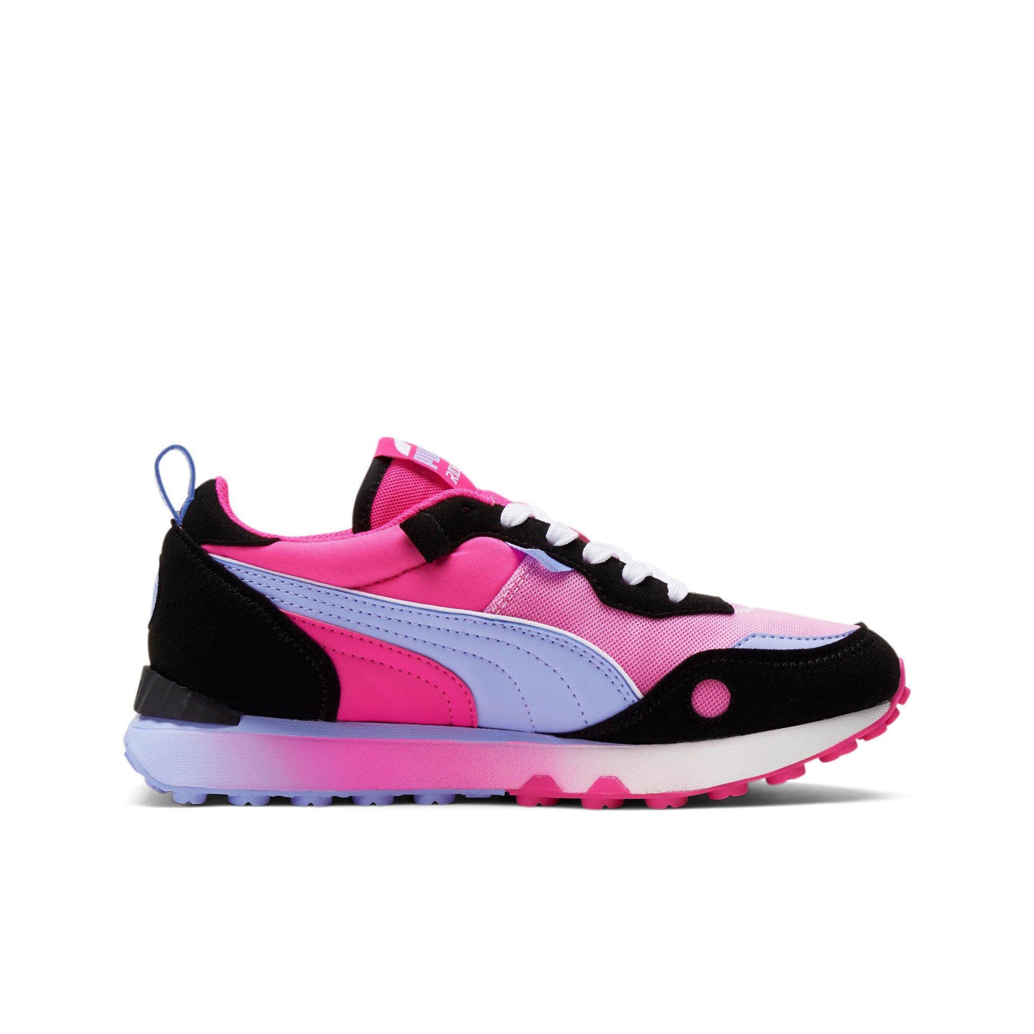 Puma pink and store purple